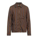 【送料無料】 ウェールズ ボナー メンズ シャツ トップス Shirts Brown