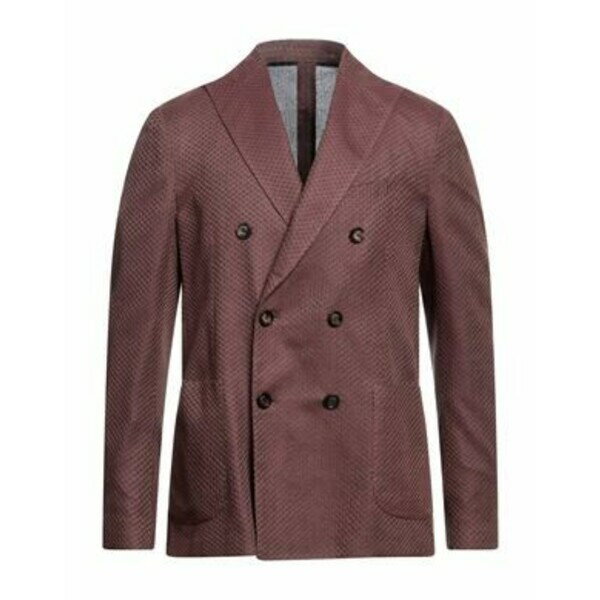 【送料無料】 ラルディーニ メンズ ジャケット&ブルゾン アウター Blazers Brown