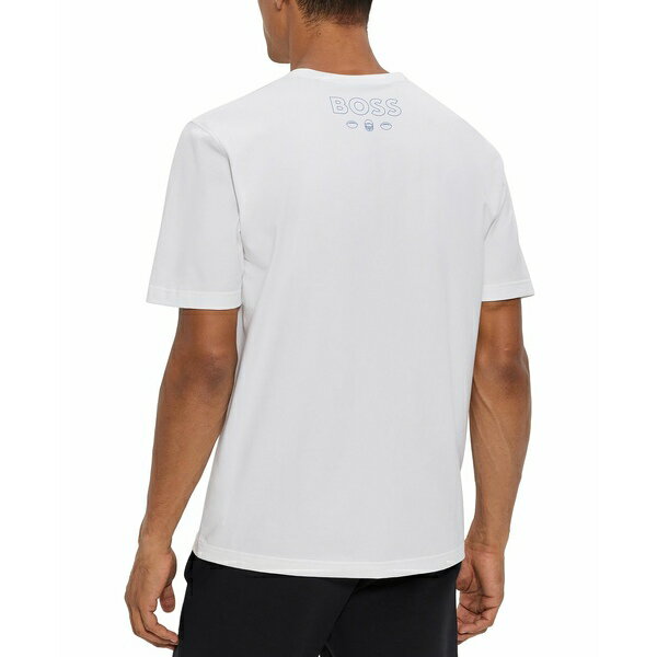 楽天astyヒューゴボス メンズ Tシャツ トップス Men's BOSS x NFL Detroit Lions T-shirt Natural