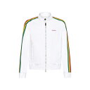 ディースクエアード メンズ ジャケット＆ブルゾン アウター White Barracuda Tennis Bomber Jacket 100