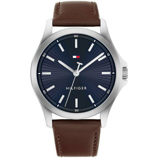 トミー ヒルフィガー メンズ 腕時計 アクセサリー Men's Quartz Brown Leather Strap Watch 42mm Brown トミー ヒルフィガー メンズ 腕時計 アクセサリー Men's Quartz Brown Leather Strap Watch 42mm Brown