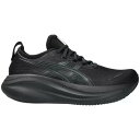 アシックス メンズ ランニング スポーツ ASICS Men's GEL-NIMBUS 27 Running Shoes Black/Grey