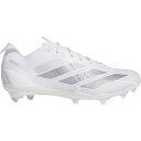 アディダス メンズ サッカー スポーツ adidas adizero Electric 2 Football Cleats White/Silver/White