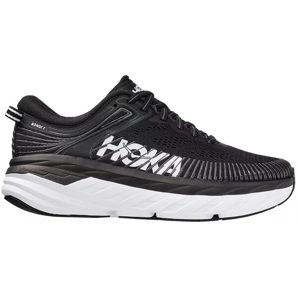 ホカオネオネ レディース ランニング スポーツ HOKA Women's Bondi 7 Running Shoes Black/White