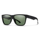 スミス レディース サングラス&アイウェア アクセサリー SMITH Lowdown 2 Sunglasses Matte Black/ChromaPop Polarized Gray Green(4)