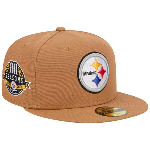 ニューエラ レディース 帽子 アクセサリー New Era Men's Pittsburgh Steelers Color Pack 59Fifty Fitted Hat - ニューエラ レディース 帽子 アクセサリー New Era Men's Pittsburgh Steelers Color Pack 59Fifty Fitted Hat -