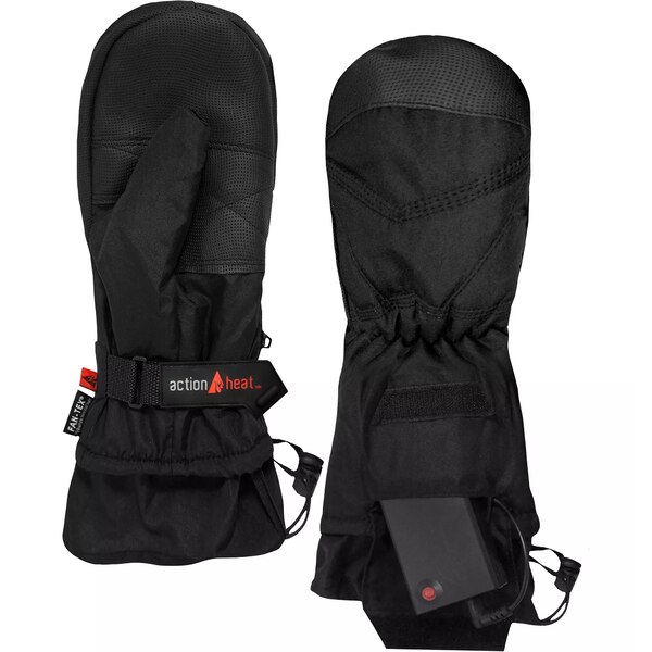 アクションヒート メンズ 手袋 アクセサリー ActionHeat Adult AA Battery Heated Mittens Black