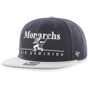 フォーティーセブン メンズ 帽子 アクセサリー '47 Men's Old Dominion Monarchs Blue Rosemont Captain Adjustable Hat -(4)