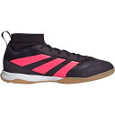 アディダス メンズ サッカー スポーツ adidas Predator League Mid Indoor Soccer Shoes Black/Red