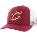 フォーティーセブン メンズ 帽子 アクセサリー '47 Cleveland Cavaliers Red Trucker Hat -