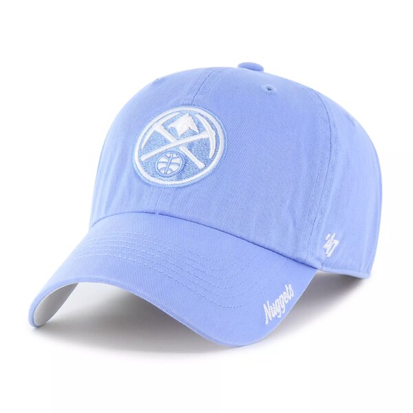 フォーティーセブン レディース 帽子 アクセサリー '47 Women's Denver Nuggets Luminence Cheer Clean Up Adjustable Hat -