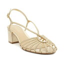 アレッツォ レディース サンダル シューズ Women's Paola Mid Block Sandals Platino(4)