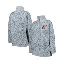 ゲームデイ レディース パーカー・スウェットシャツ アウター Women's Heather Gray Florida State Seminoles Leop...