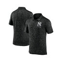 ナイキ メンズ シャツ トップス Men's Black New York Yankees Next Level Polo Shirt Black(4)