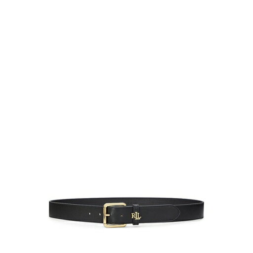 ラルフローレン レディース ベルト アクセサリー Logo-Keeper Leather Belt Black ラルフローレン レディース ベルト アクセサリー Logo-Keeper Leather Belt Black