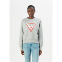 ゲス レディース パーカー・スウェットシャツ アウター ORIGINAL - Sweatshirt - light grey