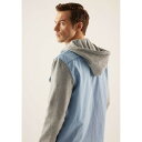 ピア ワン メンズ サンダル シューズ DENIM WITH HOOD - Shirt - blue/grey 3