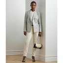 ラルフローレン レディース ニット&セーター アウター Women's Pointelle-Knit Cotton-Blend Polo Sweater Mascarpone Cream(4)
