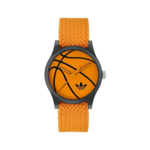 アディダス メンズ 腕時計 アクセサリー Unisex Analog Orange Nylon Watch, 39mm Orange アディダス メンズ 腕時計 アクセサリー Unisex Analog Orange Nylon Watch, 39mm Orange