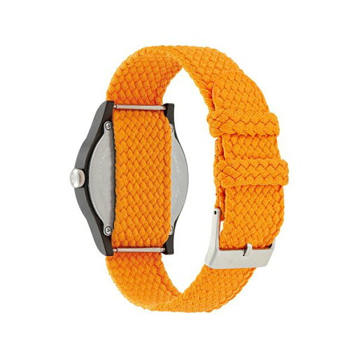 アディダス メンズ 腕時計 アクセサリー Unisex Analog Orange Nylon Watch, 39mm Orange