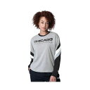 スターター レディース カットソー トップス Women's Heather Gray Chicago White Sox Triple A Fashion Color Block Long Sleeve Top Heather Gray