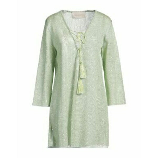 【送料無料】 サーカス・ホテル レディース ワンピース トップス Mini dresses Green