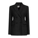【送料無料】 ヴァレンティノ ガラヴァーニ レディース ジャケット&ブルゾン アウター Blazers Black