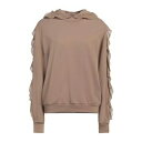 【送料無料】 ブルマリン レディース パーカー・スウェットシャツ アウター Sweatshirts Beige