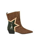 【送料無料】 マークエリス レディース ブーツ シューズ Ankle boots Brown