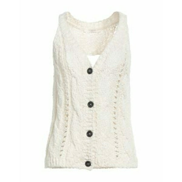 【送料無料】 ザノーネ レディース カーディガン アウター Cardigans White
