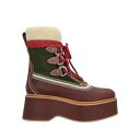 【送料無料】 ディースクエアード レディース ブーツ シューズ Ankle boots Brown