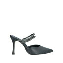 【送料無料】 チェッコネロ レディース サンダル シューズ Mules & Clogs Black(4)