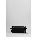 イザベル マラン レディース ショルダーバッグ バッグ Luz Clutch In Black Suede black