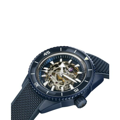 ラド メンズ 腕時計 アクセサリー Men's Swiss Automatic Captain Cook Navy Blue Rubber Strap Watch 43mm No Color ラド メンズ 腕時計 アクセサリー Men's Swiss Automatic Captain Cook Navy Blue Rubber Strap Watch 43mm No Color
