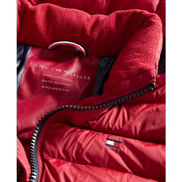 トミー ヒルフィガー メンズ ジャケット＆ブルゾン アウター Men's Quilted Puffer Jacket, Created for Macy's Red