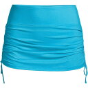 ランズエンド レディース スカート ボトムス Plus Size Tummy Control Adjustable Swim Skirt Swim Bottom...