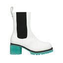 【送料無料】 ハルマネラ レディース ブーツ シューズ Ankle boots White