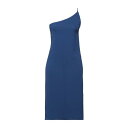 SEMICOUTURE セミクチュール ワンピース トップス レディース Midi dresses Navy blue