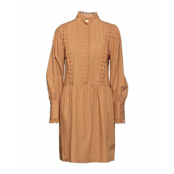 ̵ ˥ ǥ ԡ ȥåץ Mini dresses Camel