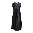 【送料無料】 ジル・サンダー レディース ワンピース トップス Midi dresses Midnight blue