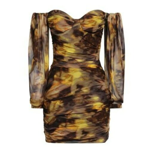 【送料無料】 ドンダップ レディース ワンピース トップス Mini dresses Yellow 【送料無料】 ドンダップ レディース ワンピース トップス Mini dresses Yellow