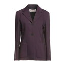 【送料無料】 ヴァレンティノ ガラヴァーニ レディース ジャケット&ブルゾン アウター Blazers Purple