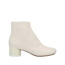 【送料無料】 マルタンマルジェラ レディース ブーツ シューズ Ankle boots White