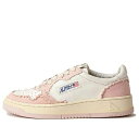 AUTRY オートリー レディース スニーカー 【AUTRY Medalist Low Soft Goatskin and Frayed Canvas 'Whi...