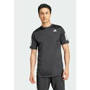 アディダス メンズ バスケットボール スポーツ CLUB 3 STRIPES TEE - Sports T-shirt - black