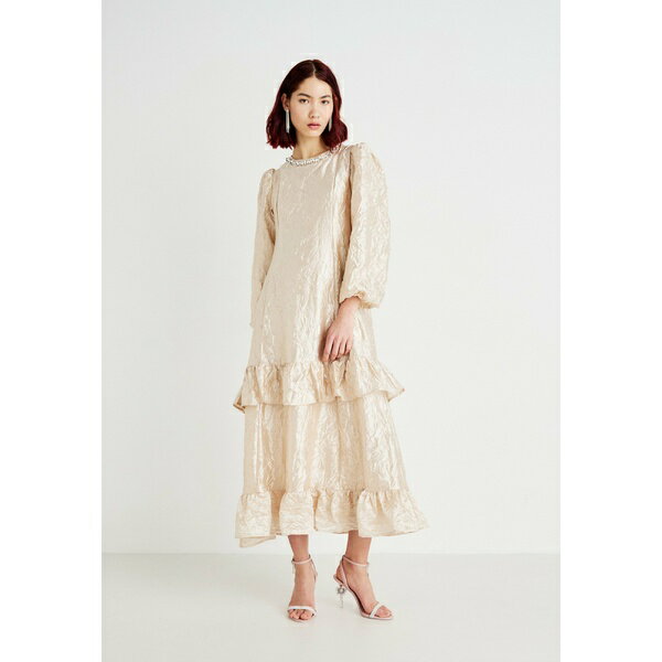 シスタージュン レディース ワンピース トップス OPAL MIDI DRESS - Cocktail dress / Party dress - beige