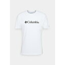 コロンビア メンズ バスケットボール スポーツ CSC BASIC LOGO??SHORT SLEEVE - Print T-shirt - white
