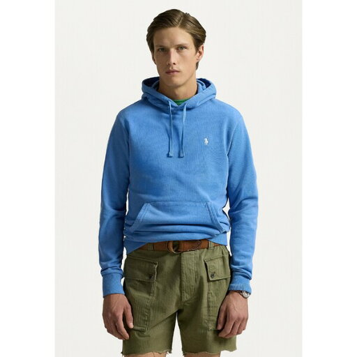 ラルフローレン メンズ パーカー・スウェットシャツ アウター LONG SLEEVE - Hoodie - blue orbit ラルフローレン メンズ パーカー・スウェットシャツ アウター LONG SLEEVE - Hoodie - blue orbit