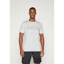 ボス メンズ バスケットボール スポーツ TEE ACTIVE - Sports T-shirt - light grey/pastel grey