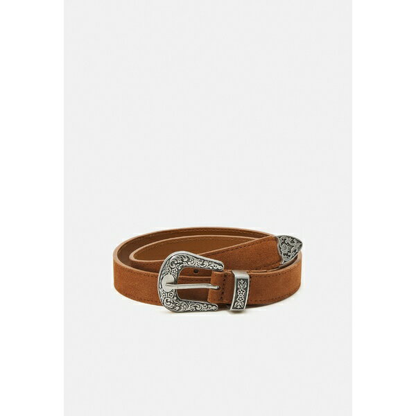 ジン メンズ ベルト アクセサリー LEATHER UNISEX - Belt - light brown